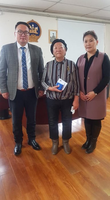 “Монгол Улсад орчин цагийн Харилцаа холбооны салбар үүсэж хөгжсөний 100 жилийн ойн хүндэт медаль”-аар шагнууллаа. 