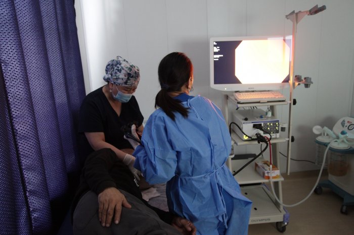 Хархорин сумын Нэгдсэн эмнэлэгт ходоодны дурангийн оношлогоо хийж эхэллээ.